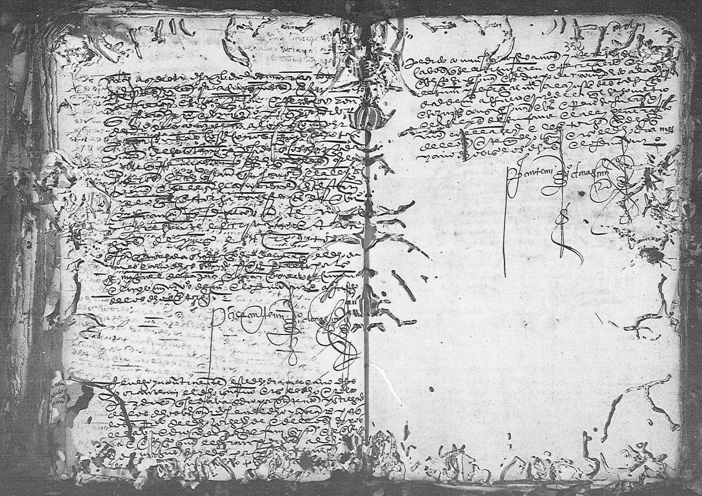 Registro de Diego de Bascuñana, Murcia de 1558-1559.